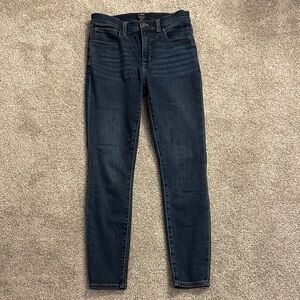 J. Crew Women's Dark Blue Skinny Jeans